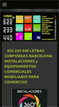 Mobile Screenshot of letrascorporeasbarcelona.com